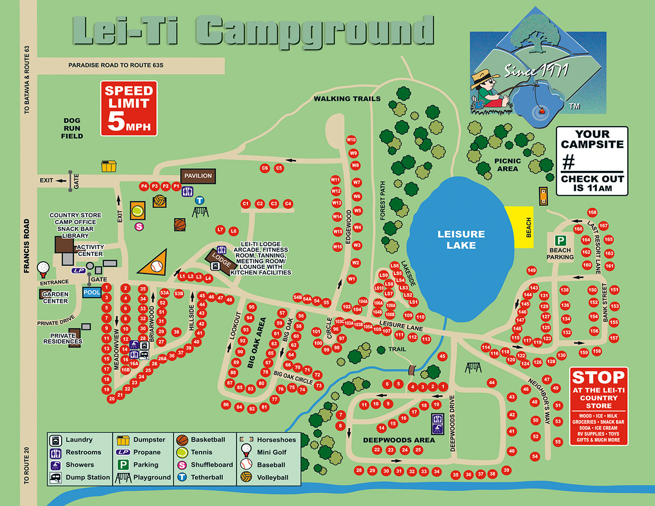 Lei-Ti Site Map